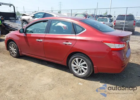 2015 Nissan Sentra Sv из США, поврежденный, VIN 3N1AB7AP7FY275840